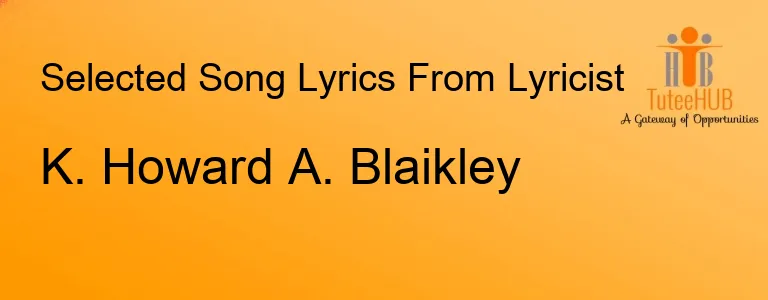 K. Howard A. Blaikley