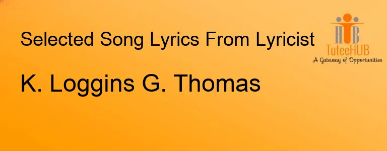 K. Loggins G. Thomas