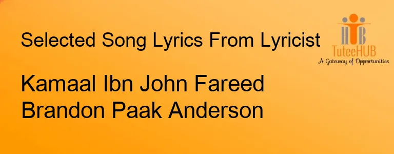 Kamaal Ibn John Fareed Brandon Paak Anderson