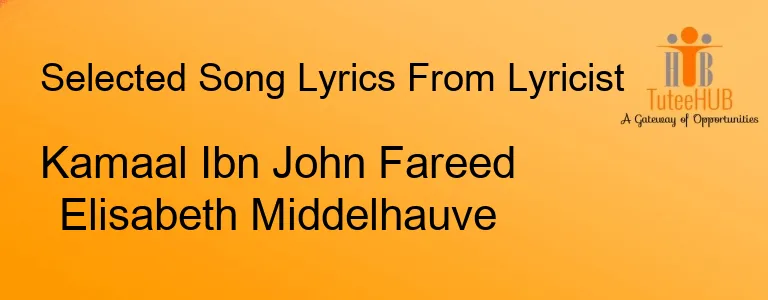 Kamaal Ibn John Fareed Elisabeth Middelhauve