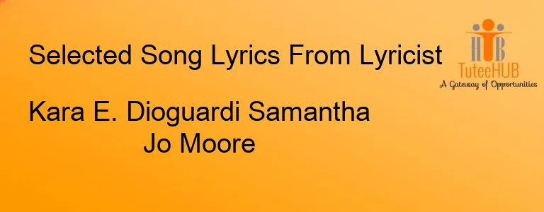 Kara E. Dioguardi Samantha Jo Moore