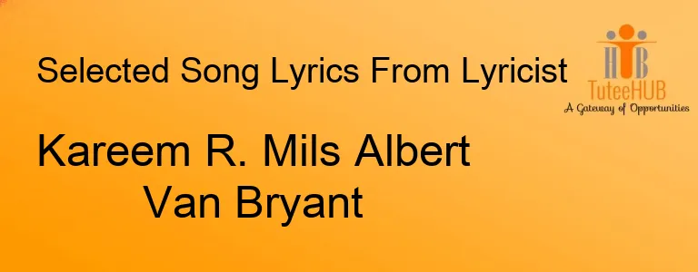 Kareem R. Mils Albert Van Bryant