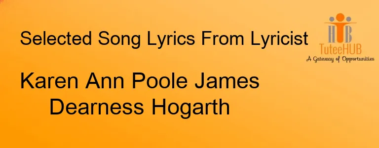 Karen Ann Poole James Dearness Hogarth