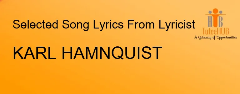 KARL HAMNQUIST