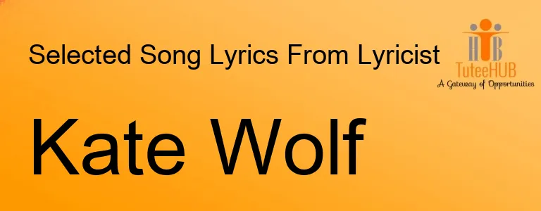 Kate Wolf