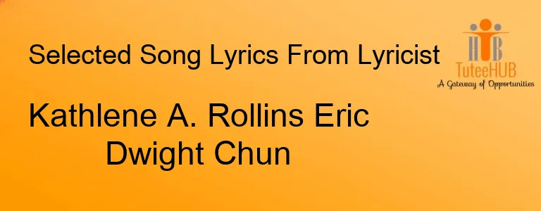 Kathlene A. Rollins Eric Dwight Chun