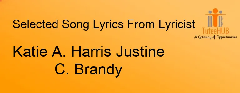 Katie A. Harris Justine C. Brandy