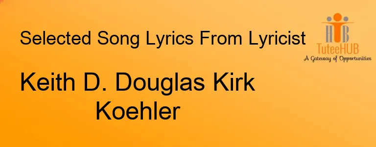 Keith D. Douglas Kirk Koehler