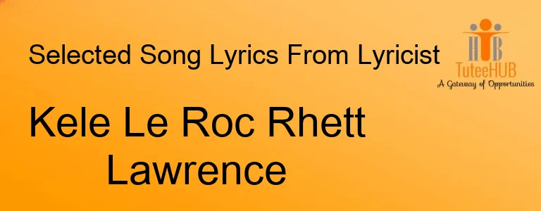 Kele Le Roc Rhett Lawrence