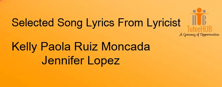 Kelly Paola Ruiz Moncada Jennifer Lopez