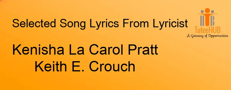 Kenisha La Carol Pratt Keith E. Crouch