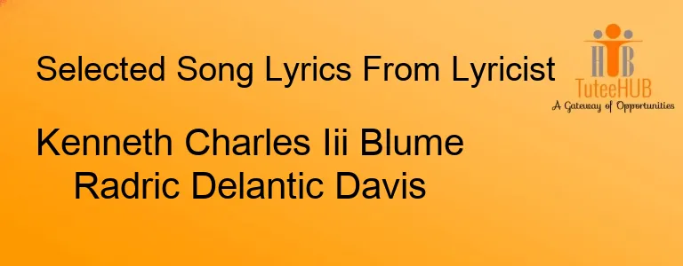 Kenneth Charles Iii Blume Radric Delantic Davis