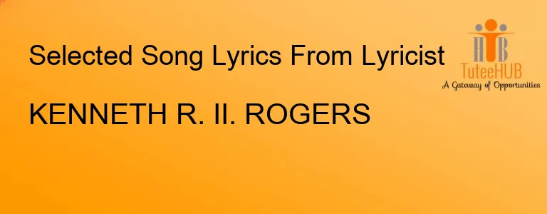 KENNETH R. II. ROGERS