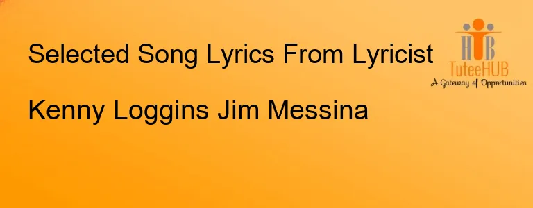 Kenny Loggins Jim Messina