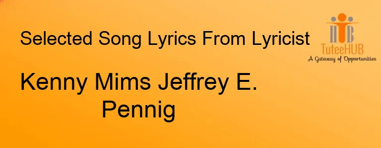 Kenny Mims Jeffrey E. Pennig