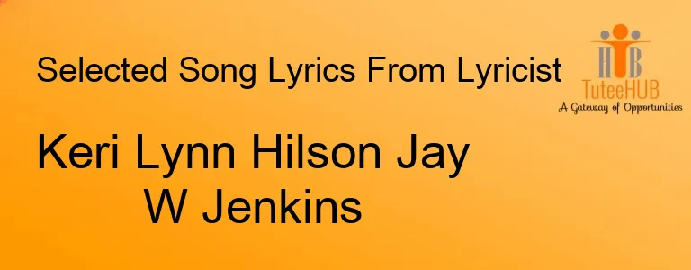 Keri Lynn Hilson Jay W Jenkins