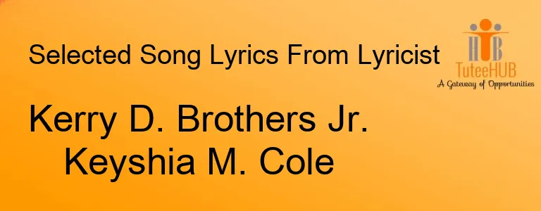 Kerry D. Brothers Jr. Keyshia M. Cole