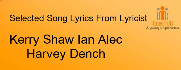 Kerry Shaw Ian Alec Harvey Dench