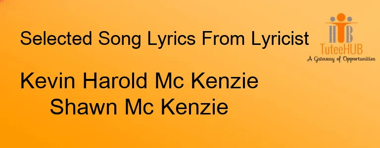 Kevin Harold Mc Kenzie Shawn Mc Kenzie