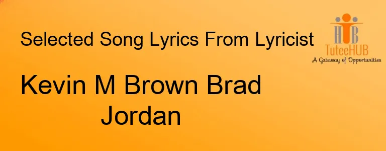 Kevin M Brown Brad Jordan