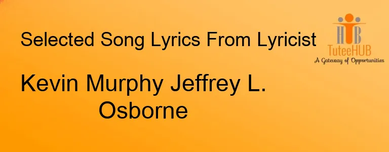 Kevin Murphy Jeffrey L. Osborne