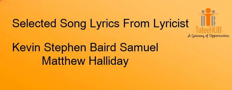 Kevin Stephen Baird Samuel Matthew Halliday