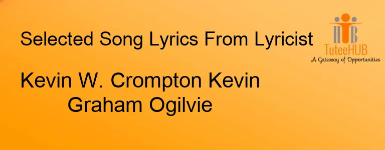 Kevin W. Crompton Kevin Graham Ogilvie