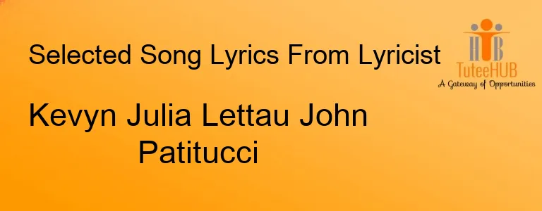 Kevyn Julia Lettau John Patitucci