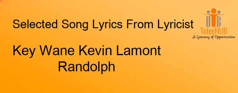 Key Wane Kevin Lamont Randolph