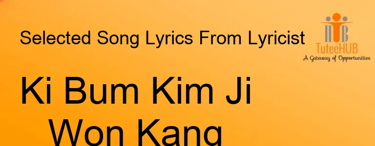 Ki Bum Kim Ji Won Kang