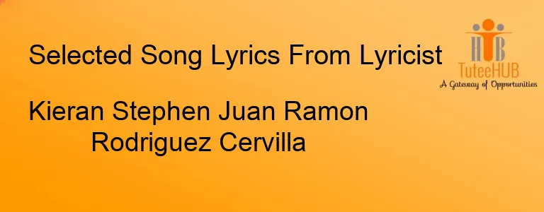 Kieran Stephen Juan Ramon Rodriguez Cervilla