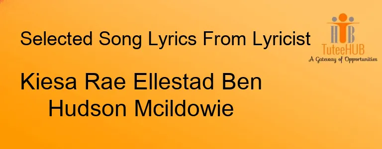 Kiesa Rae Ellestad Ben Hudson Mcildowie