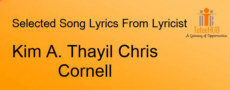 Kim A. Thayil Chris Cornell