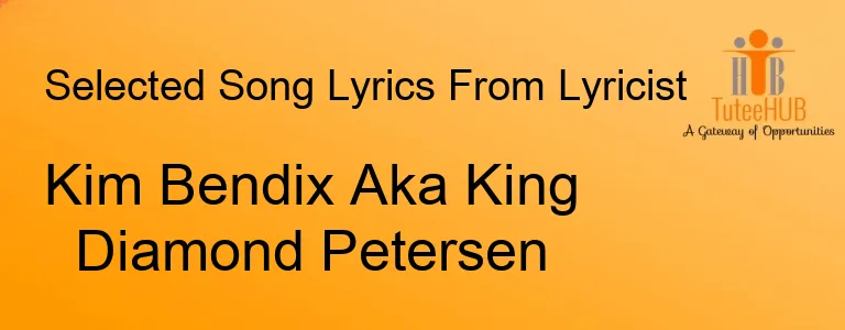 Kim Bendix Aka King Diamond Petersen