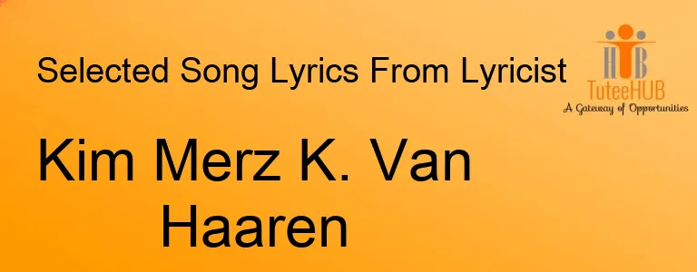 Kim Merz K. Van Haaren