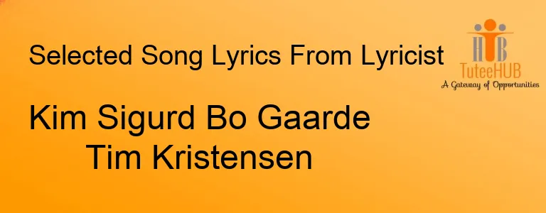 Kim Sigurd Bo Gaarde Tim Kristensen