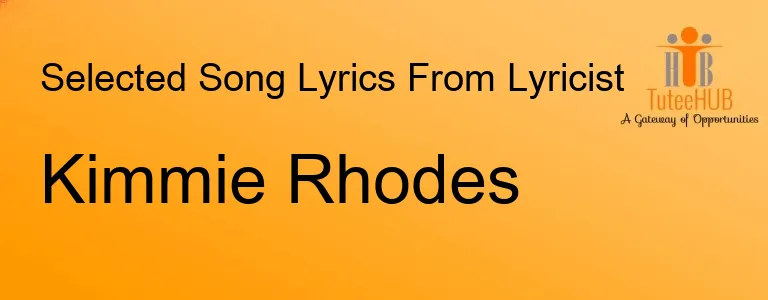 Kimmie Rhodes