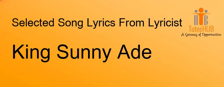 King Sunny Ade
