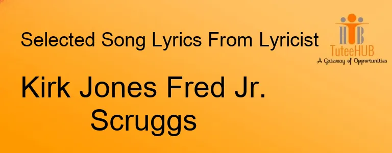 Kirk Jones Fred Jr. Scruggs