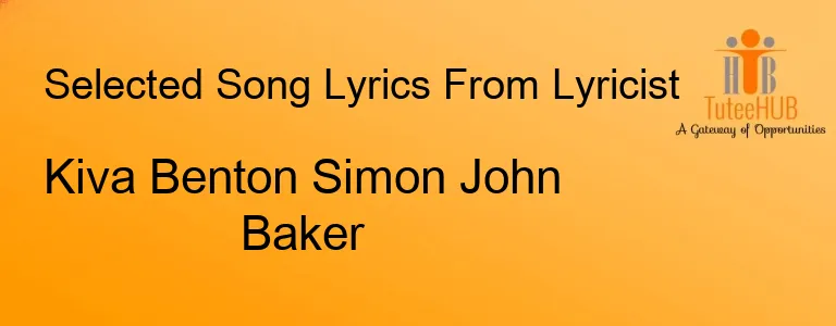 Kiva Benton Simon John Baker