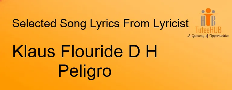 Klaus Flouride D H Peligro