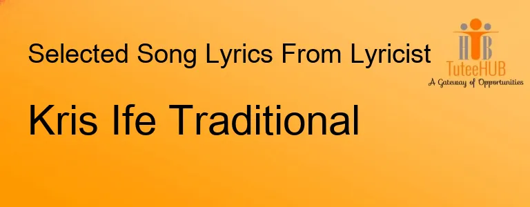 Kris Ife Traditional