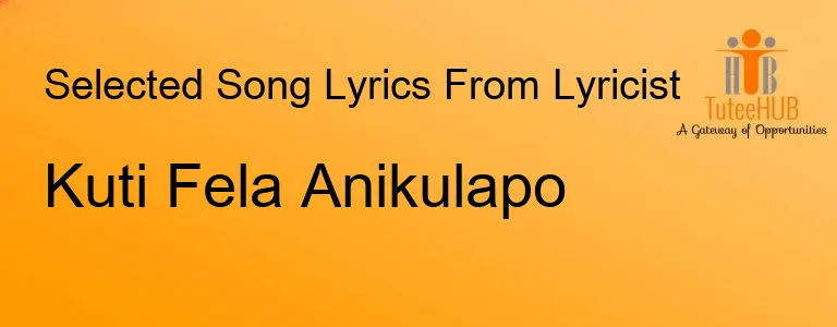Kuti Fela Anikulapo