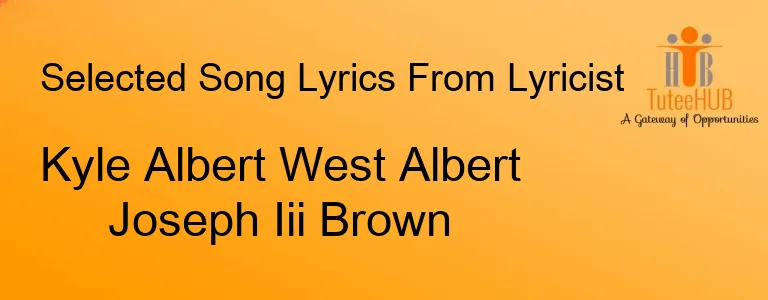 Kyle Albert West Albert Joseph Iii Brown
