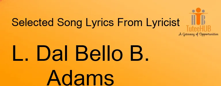 L. Dal Bello B. Adams