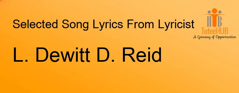 L. Dewitt D. Reid
