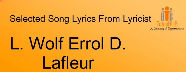 L. Wolf Errol D. Lafleur