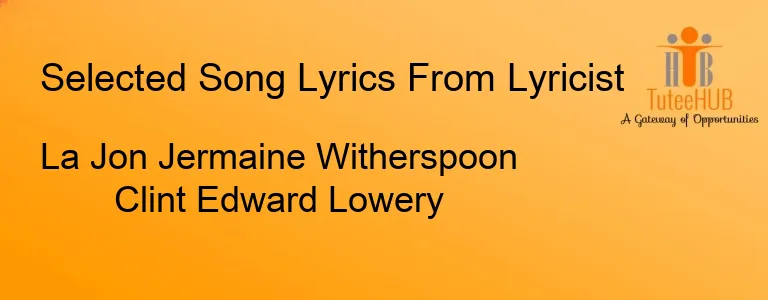 La Jon Jermaine Witherspoon Clint Edward Lowery