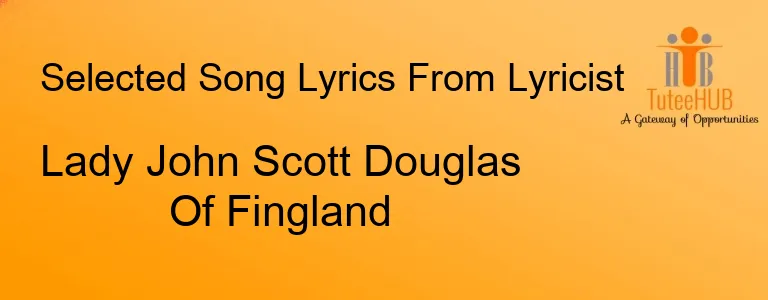 Lady John Scott Douglas Of Fingland