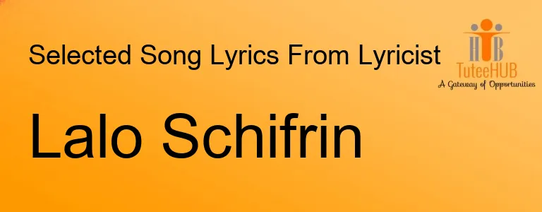 Lalo Schifrin